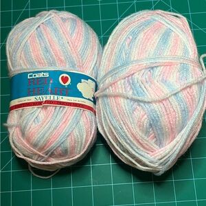 Red Heart Pastel Yarn Bundle